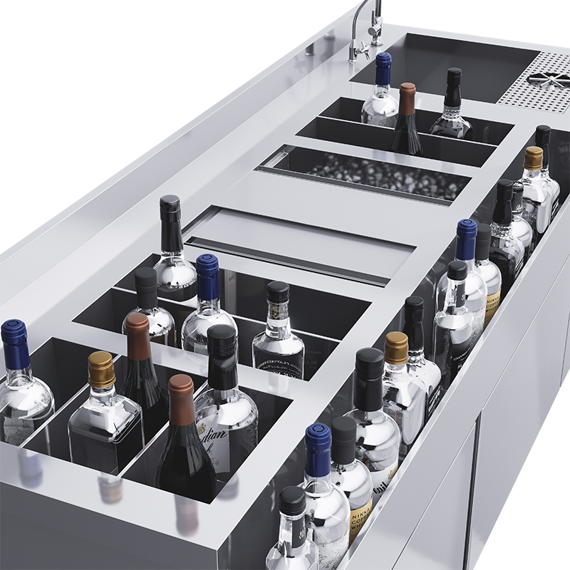 Hotel/restaurant/bar Equipment Custom Cocktail Station Commercial Beverage Bar Bartender Service Counter