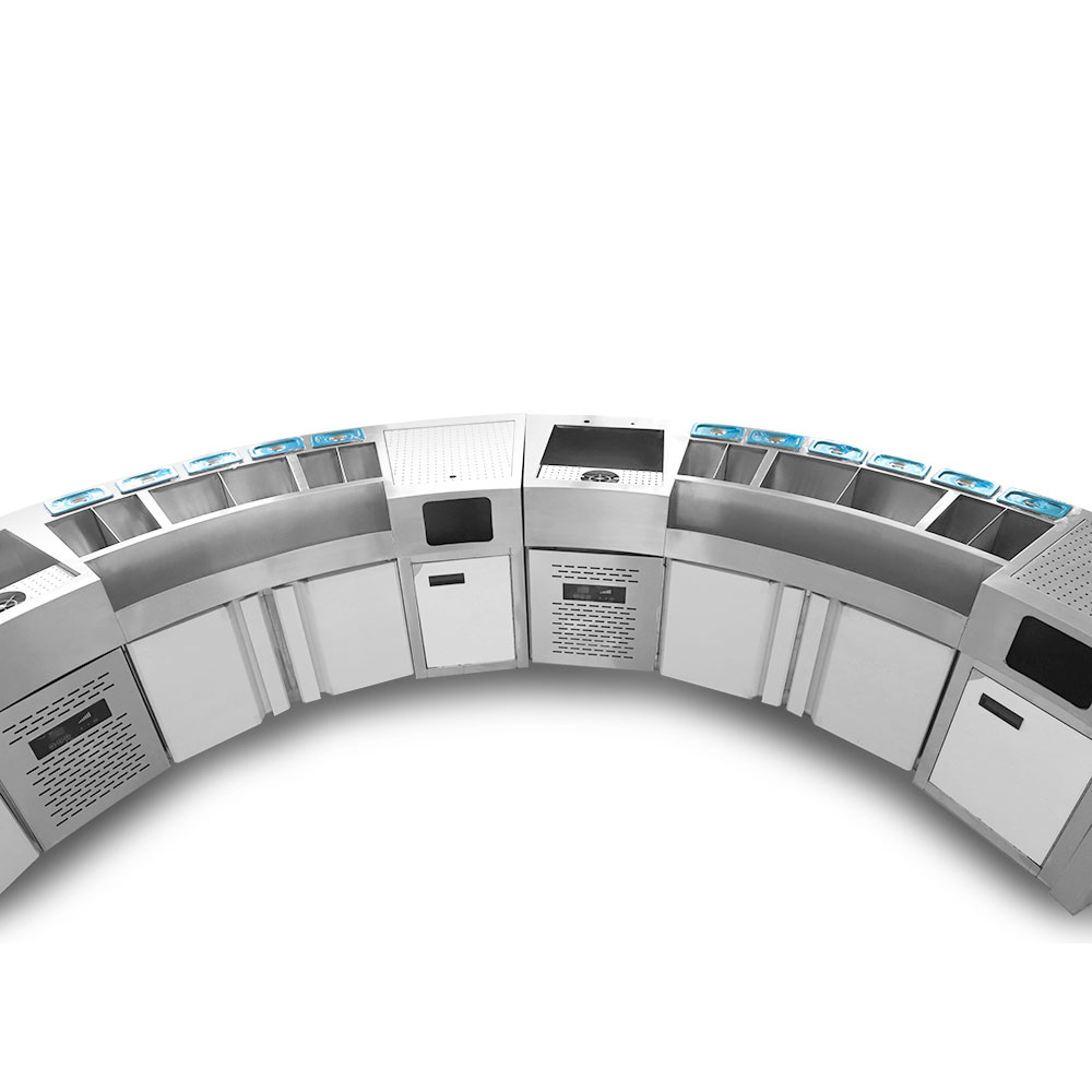Commercial Alien Custom Bar Coffee Shop Counter Desktop Coffee Shop Bar Counter Design for Sale.