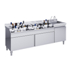 Customized portable automatic bartender cocktail table portable refrigerated cocktail station bar