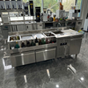 Advanced Professional Cocktail Bar/bartender Service Desk with Stainless Steel Countertops.