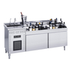 Commercial Stainless Steel Cocktail Station Portable Bar Bartender Hotel Bartender Service Station Bar Station