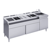Customize The Stainless Steel Beverage Bar Counter at The Bartender Console of Commercial Multi-function Bar Station.