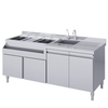 Bartender Mixing Counter Circular Arc Round Table Circular Arc Bar Commercial Bartender Workbench