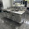 Advanced Professional Cocktail Bar/bartender Service Desk with Stainless Steel Countertops.