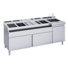 KTV Design of Custom Bar Table Stainless Steel Bar Counter Outdoor Cocktail Table