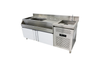Buy Stainless Steel Work Table With Under Shelf,Kitchen Stainless Steel Sink Work Table,Kitchen Work Table With Drawers