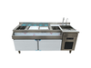 Commercial Bar Equipment SS Workbench Bar Counter Stainless Steel Cocktail Bar Station