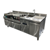 Haozan Stainless Steel Bartender Table bar Tender Table Portable Bartender Machine Cocktail bar Station