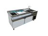 Commercial Bar Equipment SS Workbench Bar Counter Stainless Steel Cocktail Bar Station