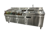 Commercial Bar Equipment SS Workbench Bar Counter Stainless Steel Cocktail Bar Station