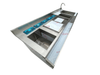 Haozan Independent Premium Professional Cocktail Bar Station / Bartender Service Station with Stainless Steel Worktop