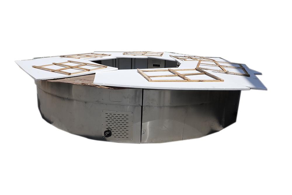 Bartender Mixing Counter Arc Round Table Arc Bar Commercial Bartender Workbench