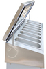 Commercial Refrigerated Display Cabinet for Pizza Salad Fruit Ice Powder Dessert-Customizable Console & Powder Grooving Table