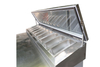 Stainless Steel Pizza Prep Table Freezer Commercial Refrigeration Unit with Cooling Deck for Salad and Ingredients