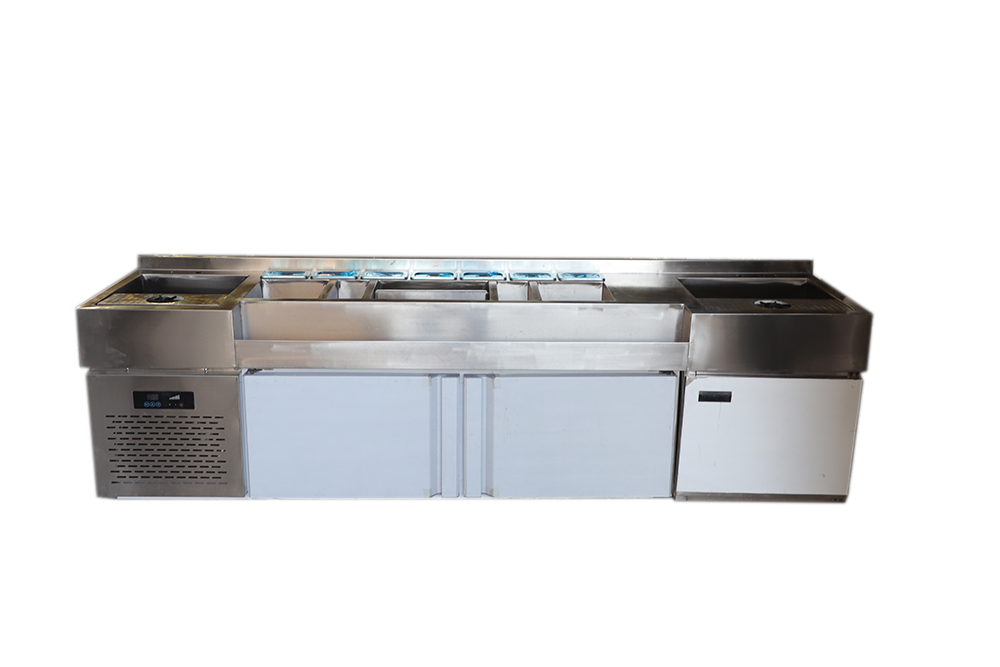 New Stainless Steel Tables Bar Workstations and Cocktail Bartenders Product for Club